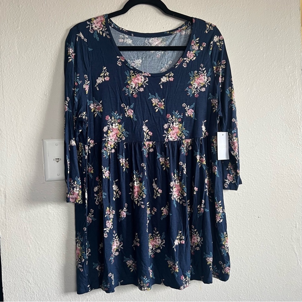 Aglow Maternity Blouse - Picture 1 of 3